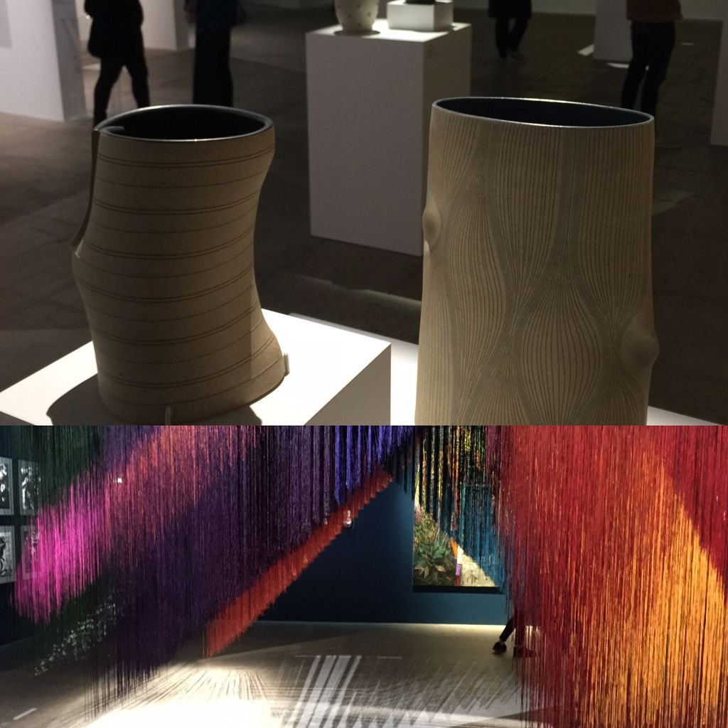 NicoBry's tweet photo. Une jolie atmosphère à la remarquable exposition #GeoSud de @Fond_Cartier #Paris https://t.co/Nu2VzK8Kru