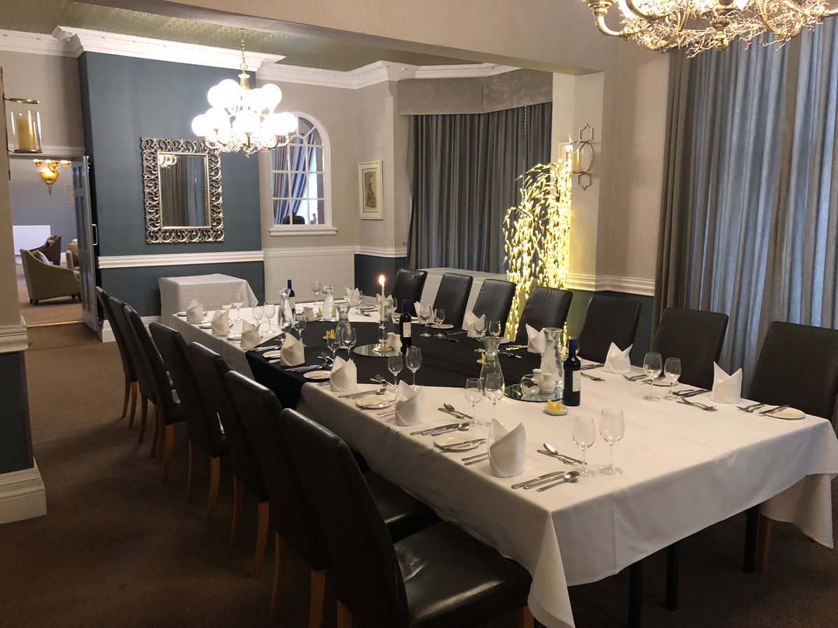 Take a look at our beautiful, modern function room.

The Lowther currently set for a meal of 14 and can serve many occasions for a size of up to around 35 covers.