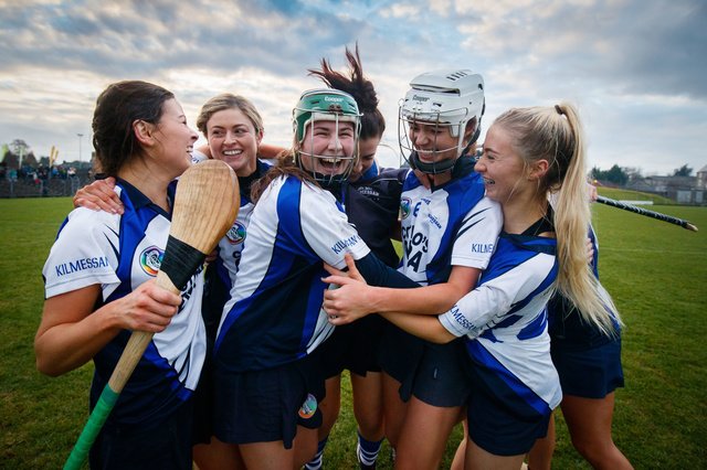 OfficialCamogie's tweet photo. 🗒️🏆 REPORT: Megan strikes just on Thynne for Kilmessan to win @AIB_GAA All-Ireland Junior Club Championship title! ➡️➡️ https://t.co/q6qId6QRVc #TheToughest https://t.co/RGZhEXymI0