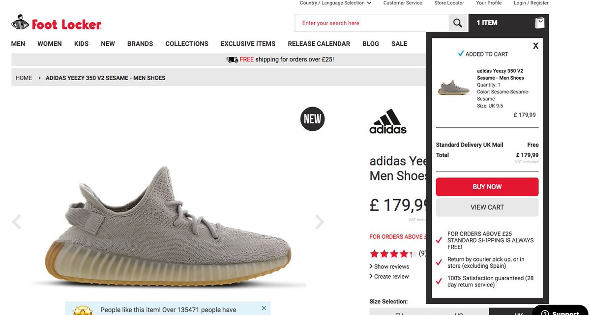 Adidas Adidas Adidas yeezy boost 350 v2 Sesame PreOrder