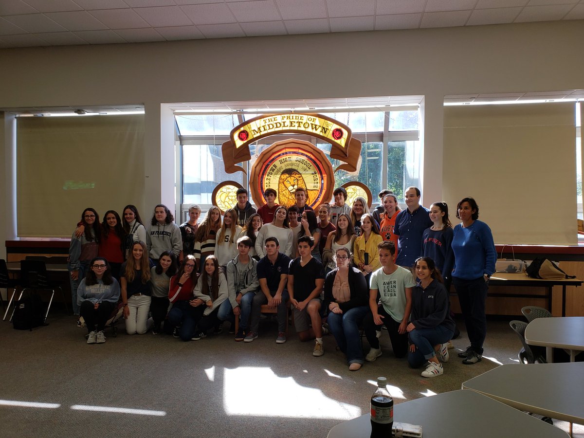 middnorthshs's tweet photo. Missing our friends from Spain. #MHSNFamily https://t.co/RgMcYwZnMO