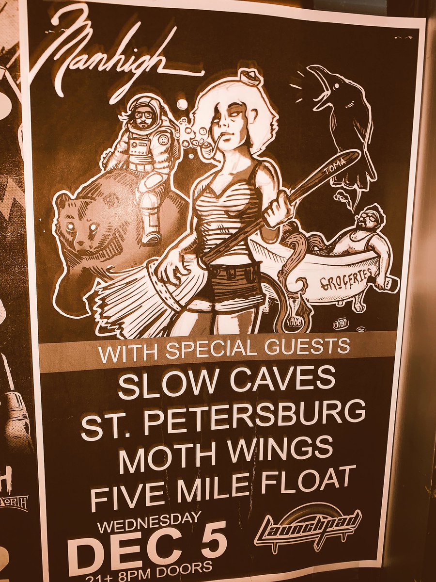 We will never stopped feeling honored seeing stuff like this in the window of <a href="/LaunchpadABQ/">Launchpad</a>. So stoked! Thank you guys can’t wait to jam with some great bands