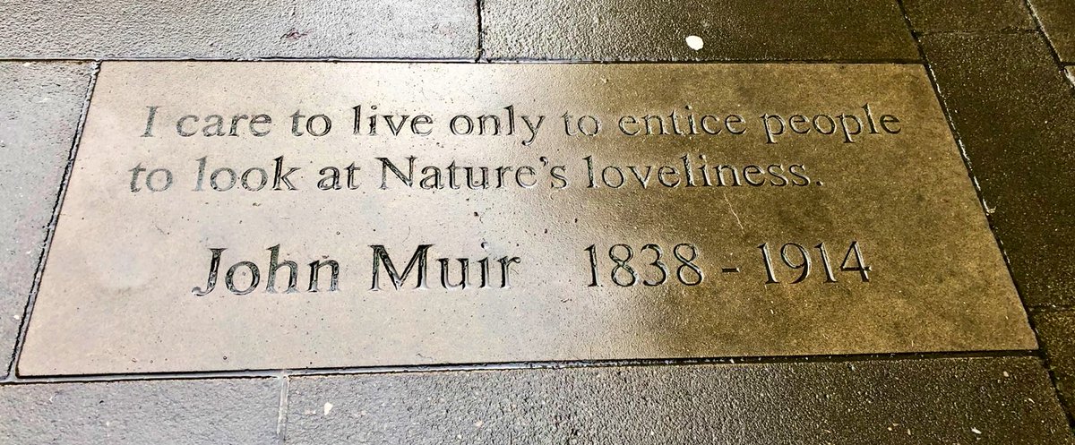 #JohnMuir #WritersMuseum #Edinburgh