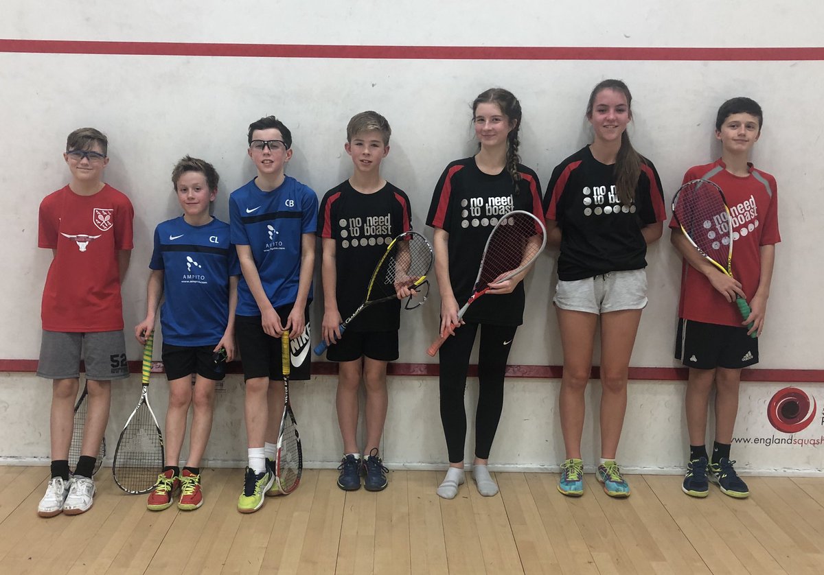 CJScoaching's tweet photo. Congratulations to @SquashCrawley juniors 1 for their 4th win of the season this time home @K2Crawley vs @CoralGymHove juniors 4.
Thank you for visiting us #Coral Juniors & for playing a great match in a brilliant spirit. #squash #fun #teams #friends #activeUK https://t.co/TXzKdtgcm5