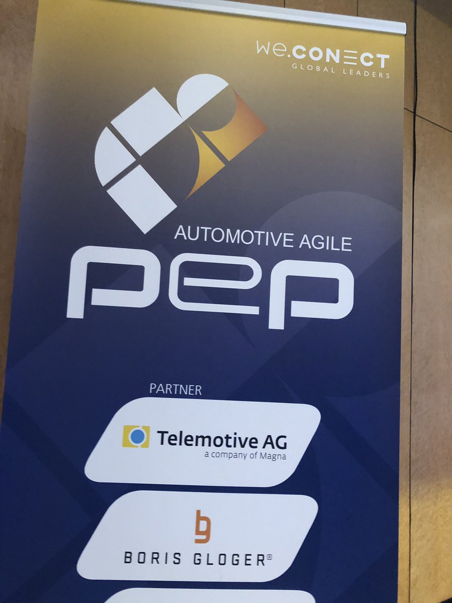 BorisGlogerCons's tweet image. We are ready! See you at the ice breaker! @weCONECT #agilepep #automotive @weCONECTMedia
