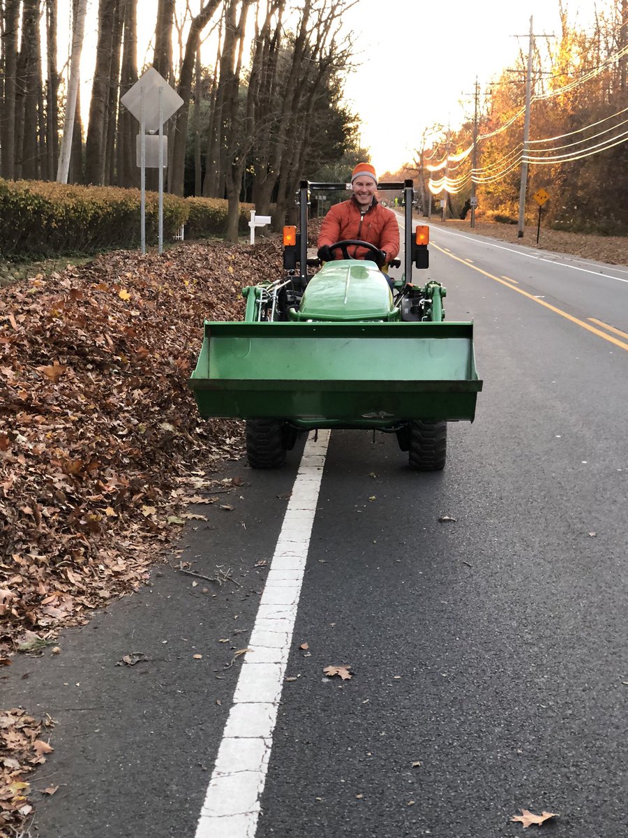 RafaelRiveraMD's tweet photo. Productive Thanksgiving Day weekend! Used tractor to clear out ton of leaves from yard, swapped in winter tires onto both cars, and came in 26th overall and 2nd in age group on Navesink Challenge 5K (https://t.co/uCfo8BrBtZ)- time for a rest! https://t.co/2MVwOgShcr