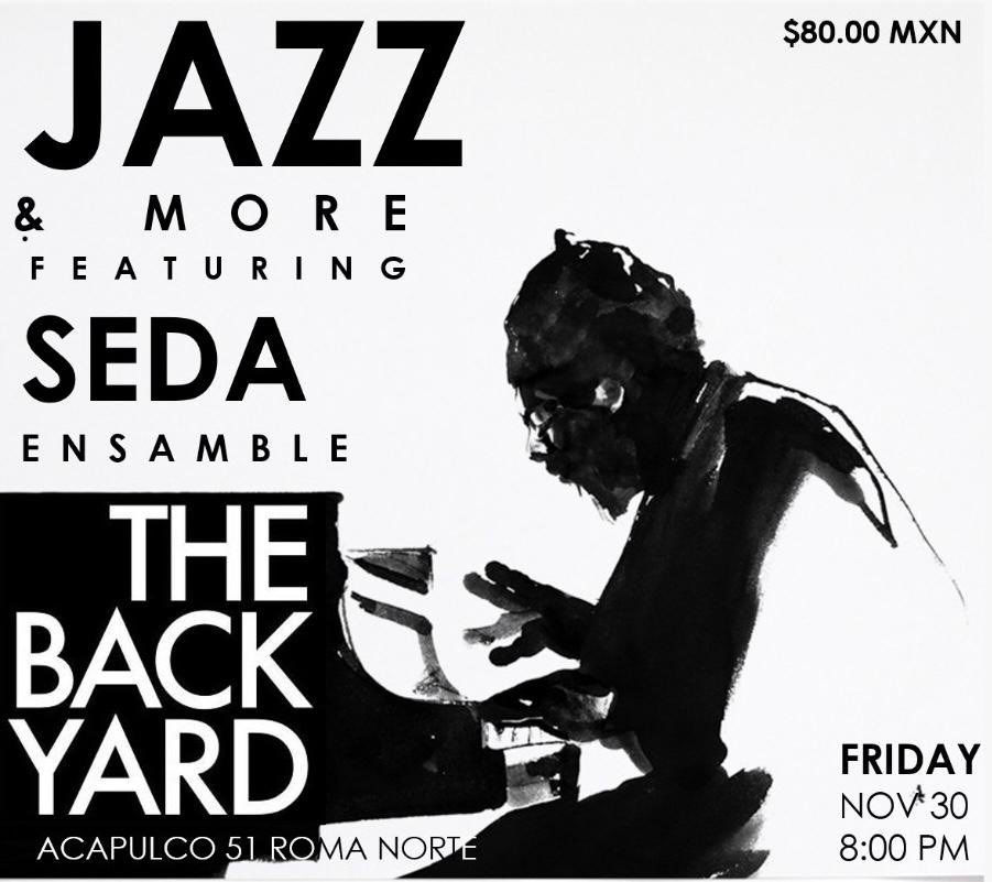 thebackyardmx's tweet photo. El próximo viernes tendremos jazz y pizza! https://t.co/ogNeBQfQUe
