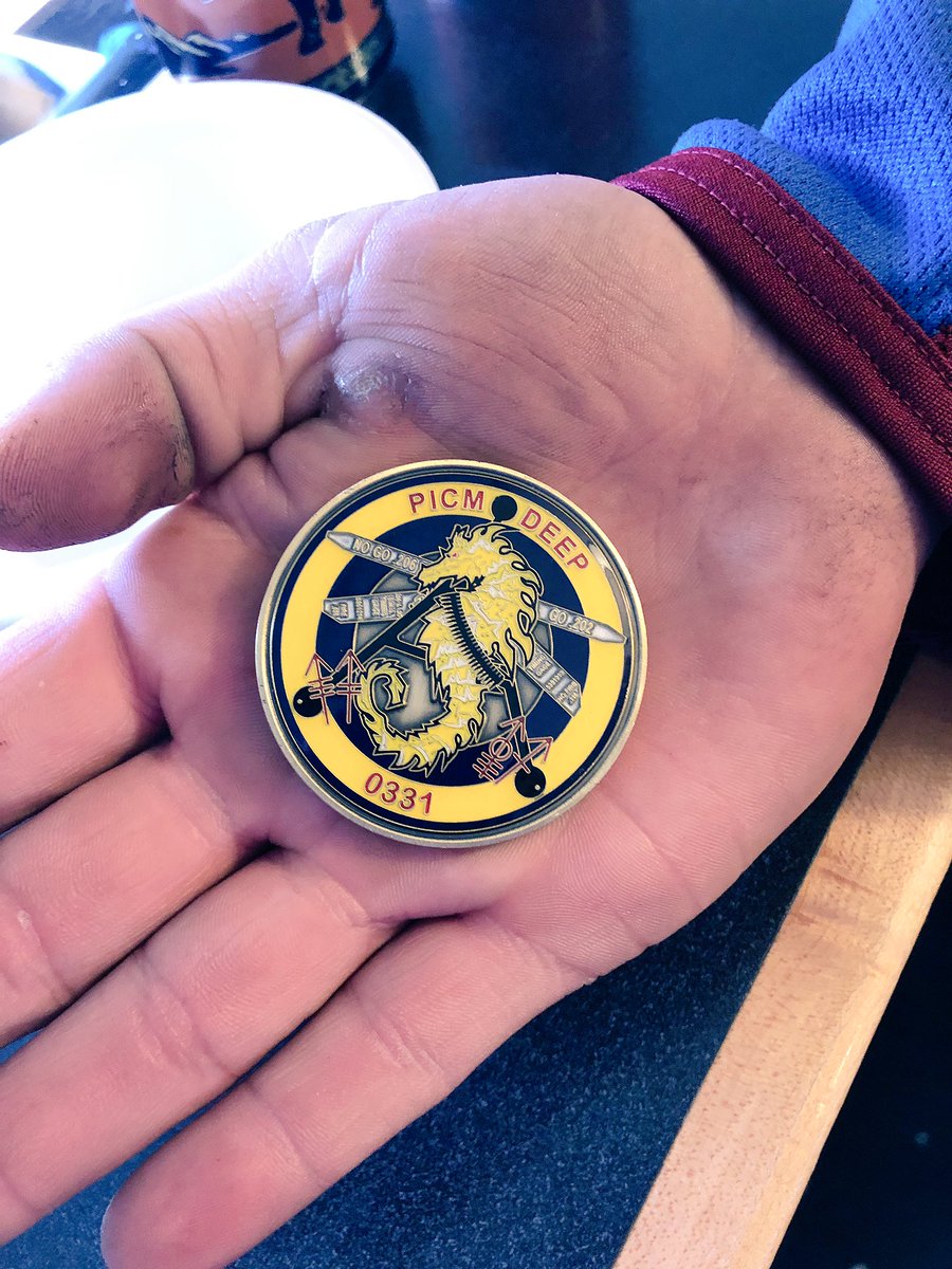 Our night was spent at the <a href="/Avalanche/">Colorado Avalanche</a> game, sharing a few more laughs with our new friends from <a href="/HumboldtBroncos/">Humboldt Broncos</a>. We presented them with challenge coins, a token of respect in military culture <a href="/rstraz_/">Ryan Straz</a> <a href="/Jacobwassermann/">Jacob Wassermann</a> <a href="/strazsr/">Tom Straz</a> #SledHockey #SledgeHockey #Veteran #HumboldtStrong