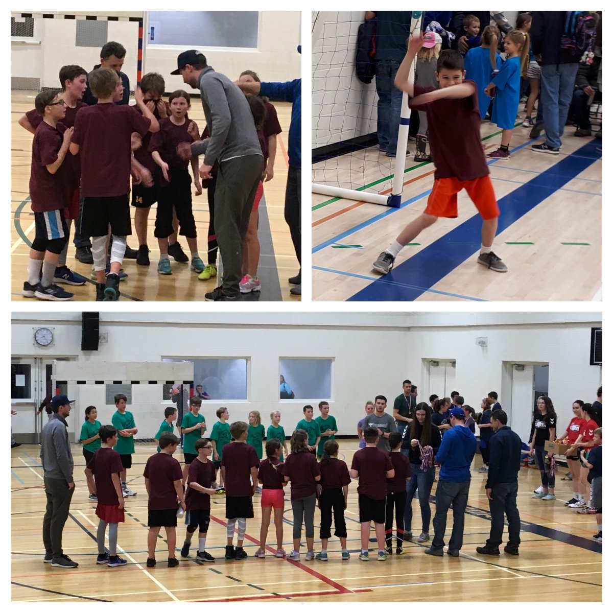 mariepoburan's tweet photo. Great work EMP handball players! From all accounts our teams played well and had a lot of fun!  A silver medal was just icing on the cake!  Thank you to our parent volunteers who made this possible.  #emp #gsacrd #enfrancais #minihandball #activekids https://t.co/XNMixFK9e8
