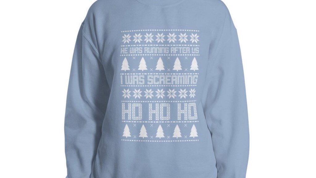 threads_xiii's tweet photo. 🚨GIVEAWAY ALERT🚨 In honor of our cyber weekend sale that we’re doing, we are holding our very first giveaway! Retweet this tweet and make sure you follow @threads_xiii to be entered to win a Getaway Car Ugly Sweater! Any size and color! Winner picked at random on Dec 1st! https://t.co/okYRWFgIPK