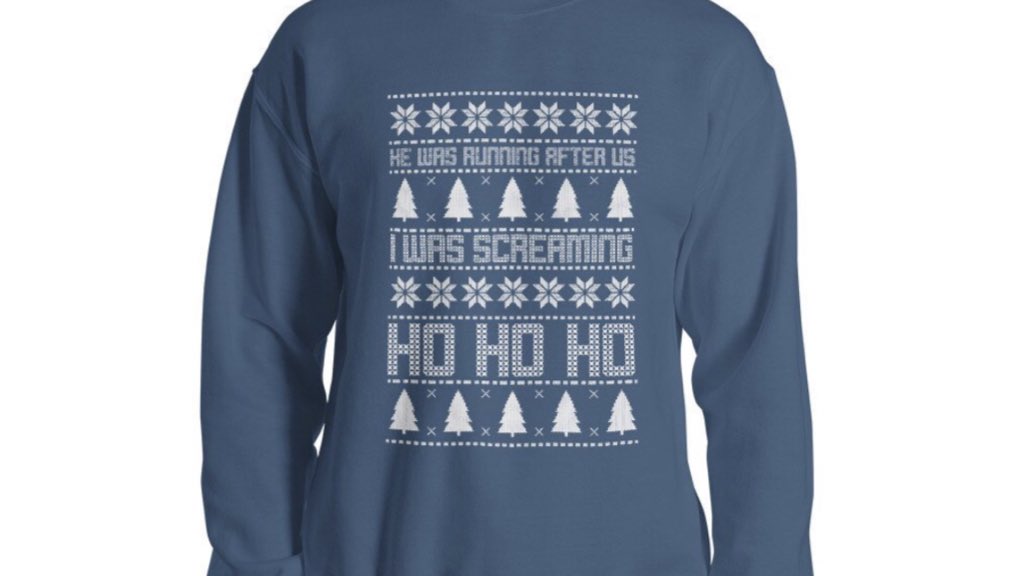 threads_xiii's tweet photo. 🚨GIVEAWAY ALERT🚨 In honor of our cyber weekend sale that we’re doing, we are holding our very first giveaway! Retweet this tweet and make sure you follow @threads_xiii to be entered to win a Getaway Car Ugly Sweater! Any size and color! Winner picked at random on Dec 1st! https://t.co/okYRWFgIPK