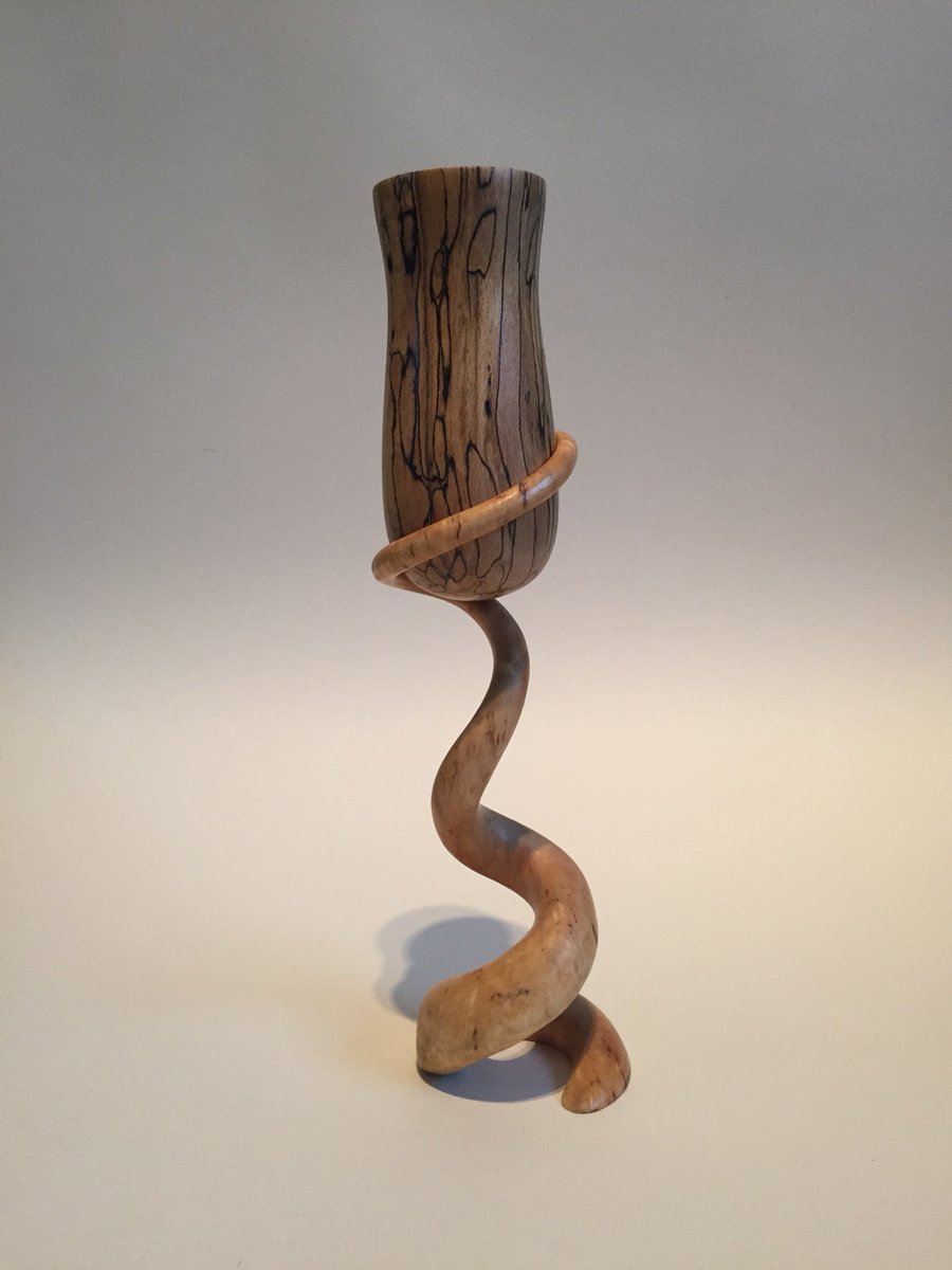 FARcabinetmaker's tweet photo. Spalted beech and birch goblet! Some amount of sanding to get it finished but worth it #lathe #turning #turner #woodturning #woodturner #woodwork #woodworker #machinery #workshop #scotland #art #artist #sculpture #challenge #woodmagic #magic #sea #jellyfish #wildlife https://t.co/duQCINiLmB