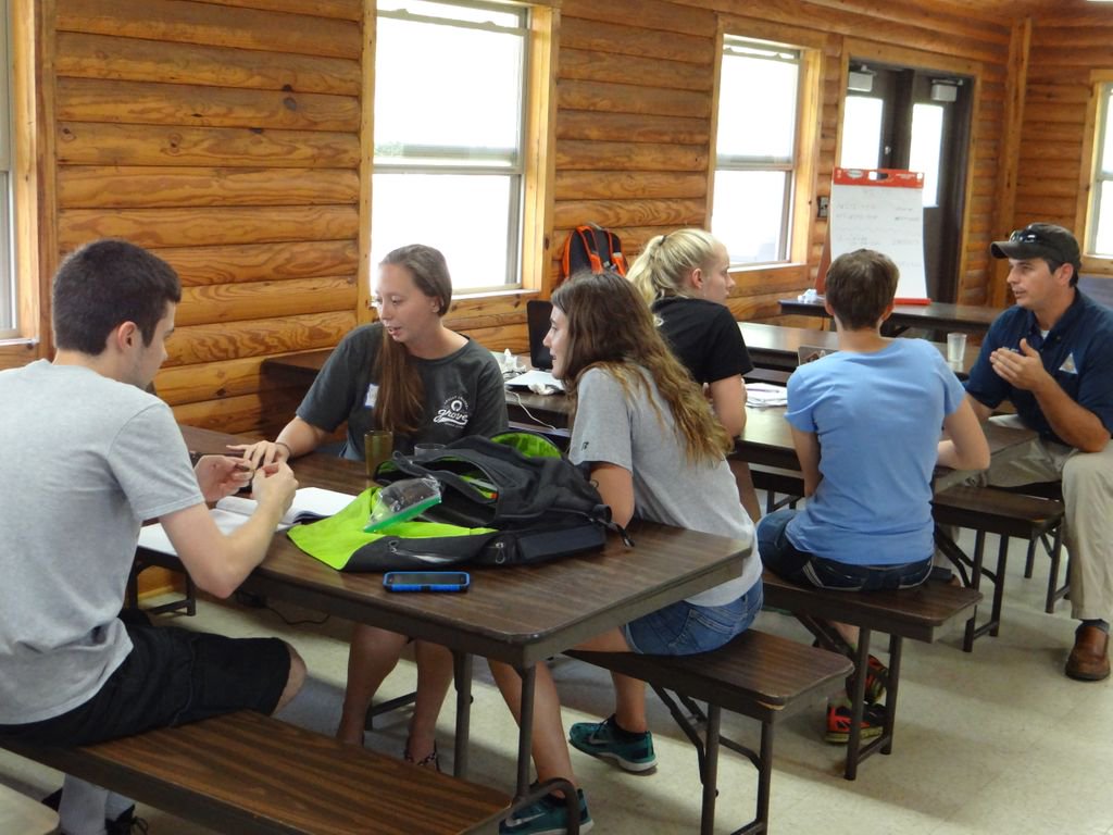 Conservation Leadership Corps students hard at work learning about and writing resolutions. We are creating future leaders in conservation. Consider donating to our youth conservation leadership program this #GivingTuesday.