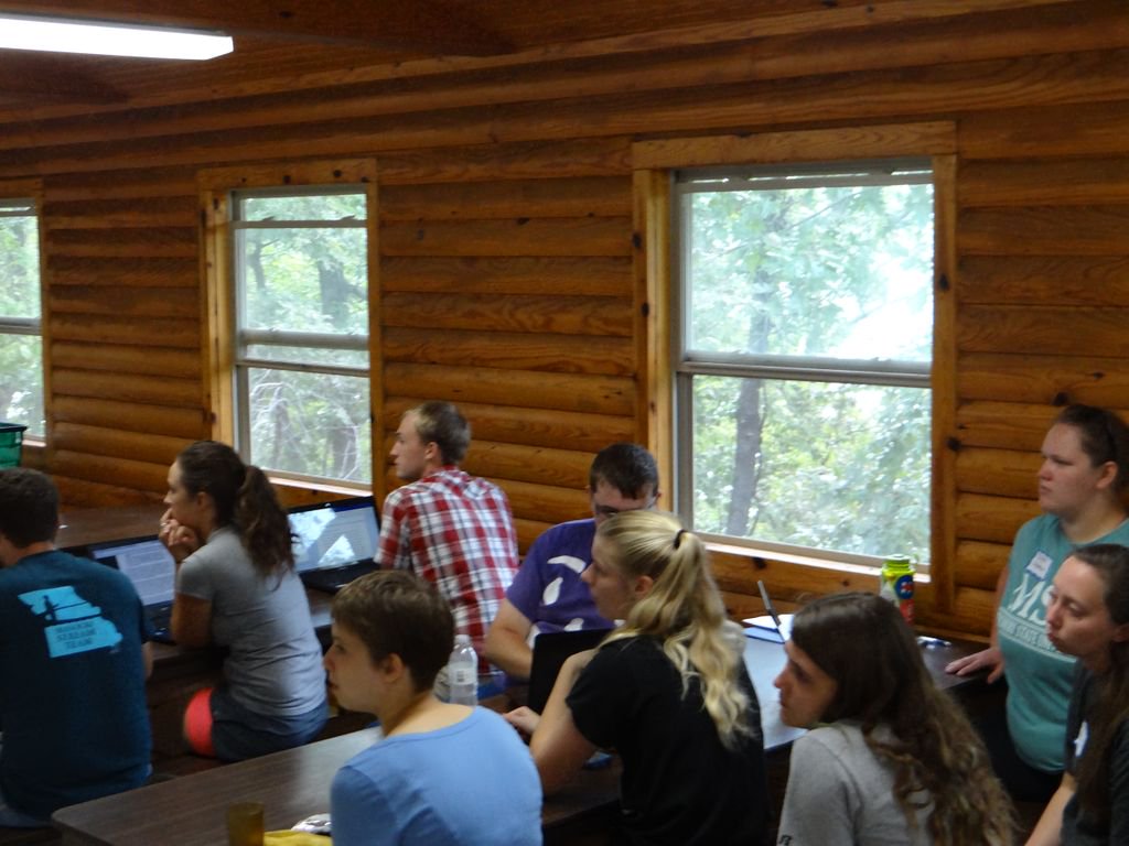 confedmo's tweet photo. Conservation Leadership Corps students hard at work learning about and writing resolutions. We are creating future leaders in conservation. Consider donating to our youth conservation leadership program this #GivingTuesday. https://t.co/8WHPC85pH6