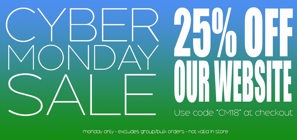 CampConnCC's tweet photo. Tomorrow it the big day! Take 25% OFF ABSOLUTELY EVERYTHING on our website for CYBER MONDAY! Even gift certificates! Even custom items! Use code CM18 at checkout!  --->> https://t.co/56guV62eQ2 https://t.co/sPGH64DTDQ