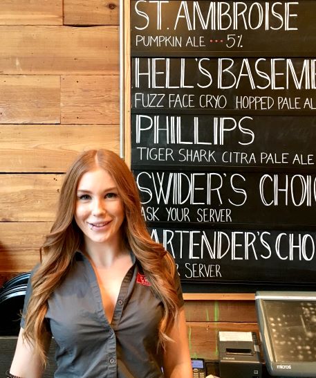 #StaffLoveSunday is here! Meet Taylor, a server with CRAFT. She's a firecracker on our team, and keeps everyone on their toes. Her favorite beer is our #CommunityBrew, the <a href="/MillStreetYYC/">Mill Street YYC</a> Tropic Thunder! Join her for one today for all day #HoppyHour, on for $4! #CRAFTFamily