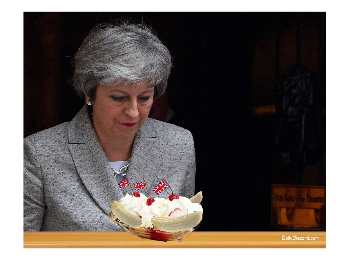 Dessert Choice At Brexit Summit Sparks Outrage #Brexit #BackTheBrexitDeal #BackBrexit #TheresaMay dailydiscord.com/?p=17096