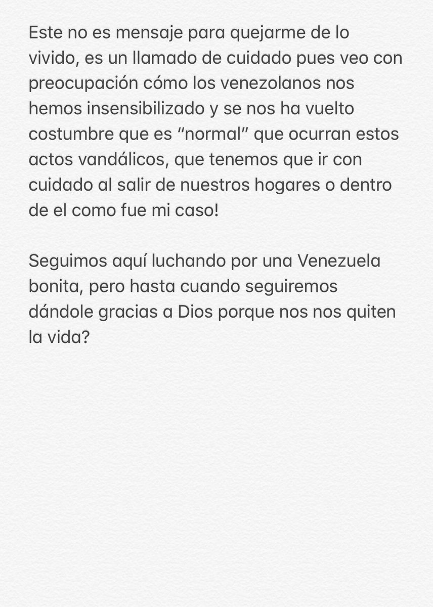 Caracas, 25/11/18. comunicado. #Venezuela