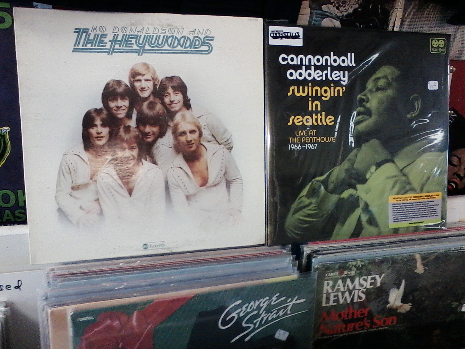 Happy Birthday to Gary Coveyou of the Heywoods & the late Nat Adderley, who plays on his brother\s lp here 