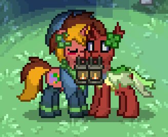 DrewDrux's tweet photo. Summer fun with @Raff_Fire
#ponyTown #WingBite #DrewDru https://t.co/QeCs6xn3aO