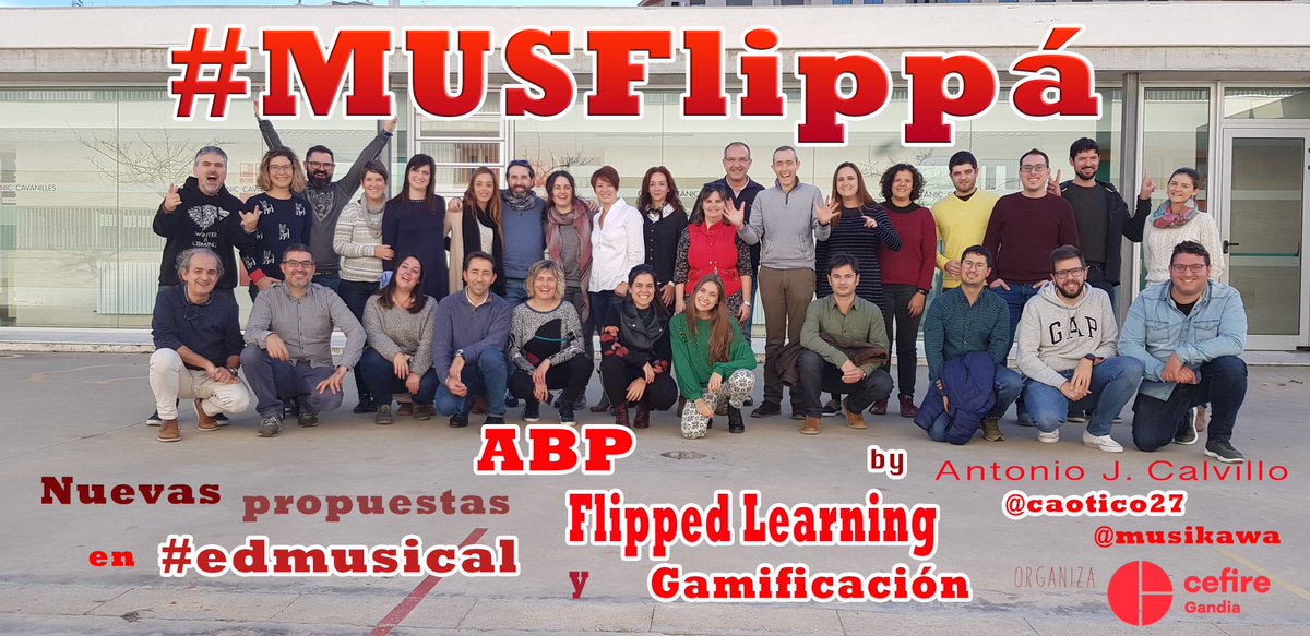 #MusFlippá - Curso sobre Nuevas propuestas metodológicas en #edmusical en el #CEFIREGandía | Musikawa http://www.musikawa.es/musflippa-curso-sobre-nuevas-propuestas-metodologicas-en-edmusical-en-el-cefiregandia-musikawa/ … vía @musikawa @minervaden @danividalr_ @trencacalces @GVA_Cefire @GVAeducacio @ManelaFaus @musiescola @bego_bonet @MUSICteu @evaml55