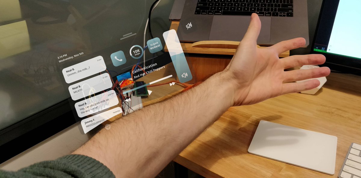 elijahmurray's tweet image. A little Sunday design planning for my upcoming Mixed Reality projects…with @LeapMotion #ProjectNorthStar #NorthStar #LeapMotion