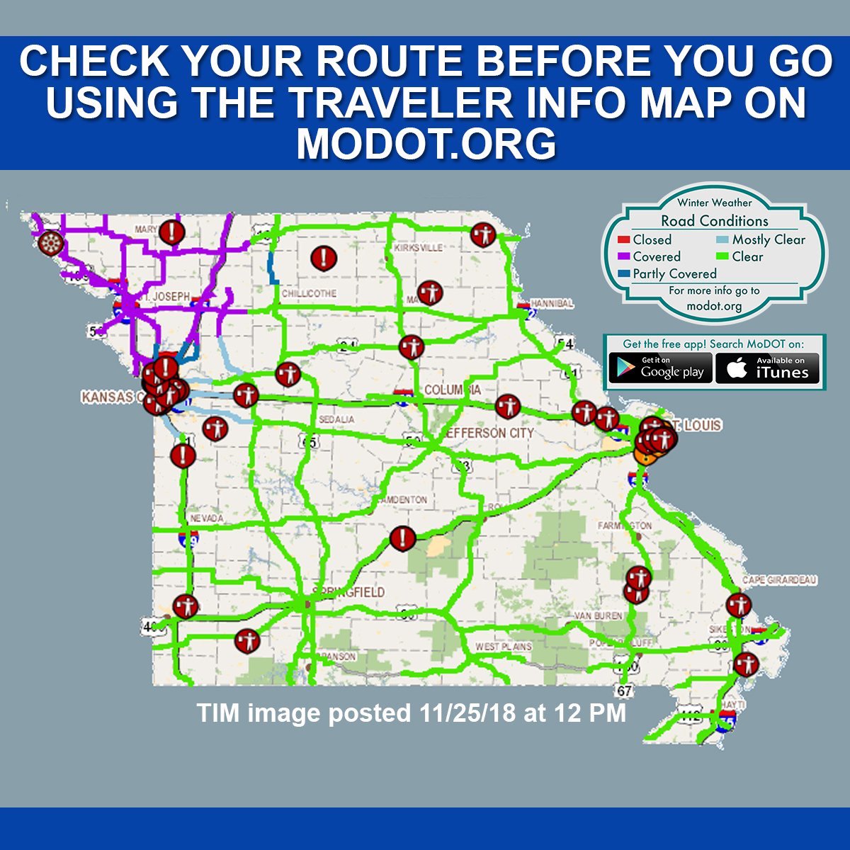 Modot Road Conditions Map تويتر \ Mshp General Hq على تويتر: "Update!! Interstate 29 Will Now Be Closed From The 53 Mm North To The Iowa State Line. Extreme Caution Must Be Used While Driving Across Modot Road Conditions Map تويتر \ Mshp General Hq على تويتر: "Update!! Interstate 29 Will Now Be Closed From The 53 Mm North To The Iowa State Line. Extreme Caution Must Be Used While Driving Across