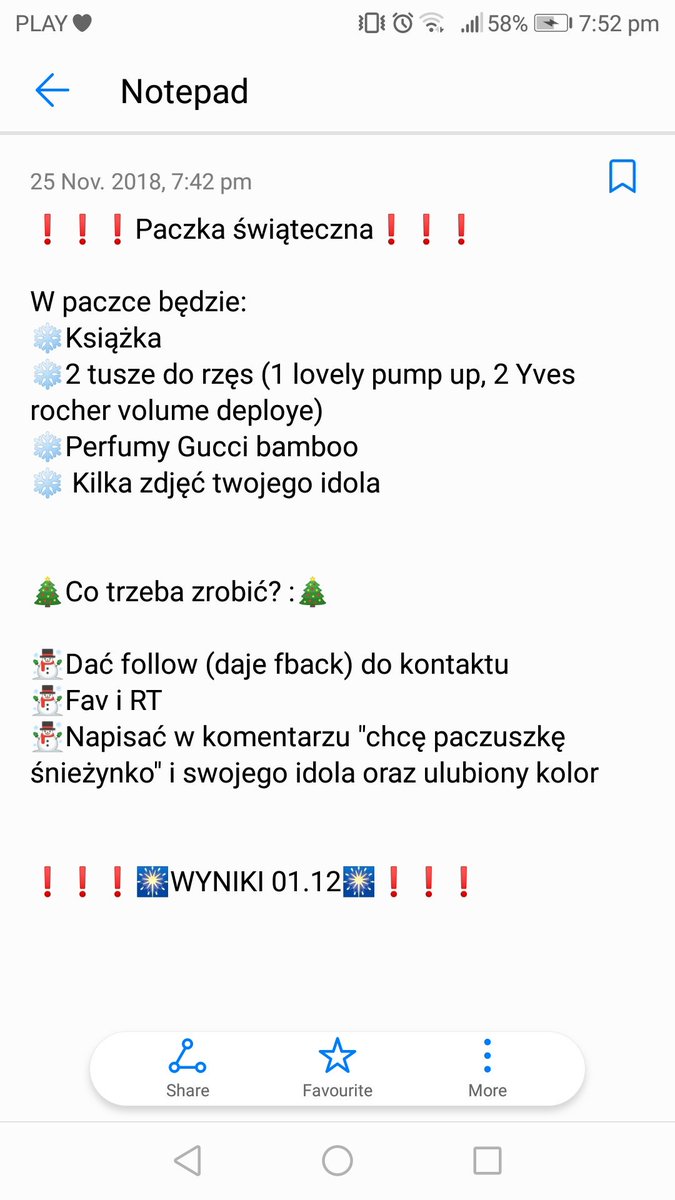 hobissunshinee_'s tweet photo. ❗❗PACZKA ŚWIĄTECZNA❗❗
#paczkanaswieta #paczka #swieta
#mojcrush #świątecznapaczka
Może nie jest jakaś supi dupi ale mam nadzieję że sprawi komuś radość :3

Good luck! https://t.co/HMRfjEhpXq