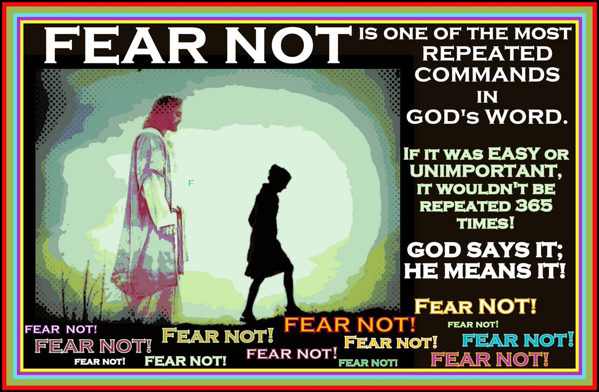 365 scriptures on fear not