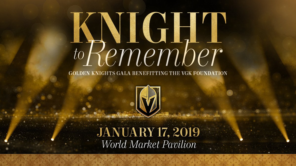 GoldenKnights's tweet photo. Tickets are still available for our Knight to Remember Gala!

Join us for an exciting evening and sample food prepared by the Golden Knights players! 👨‍🍳

Tickets: https://t.co/yPGJbCqz79 https://t.co/8ymW3SJWgl