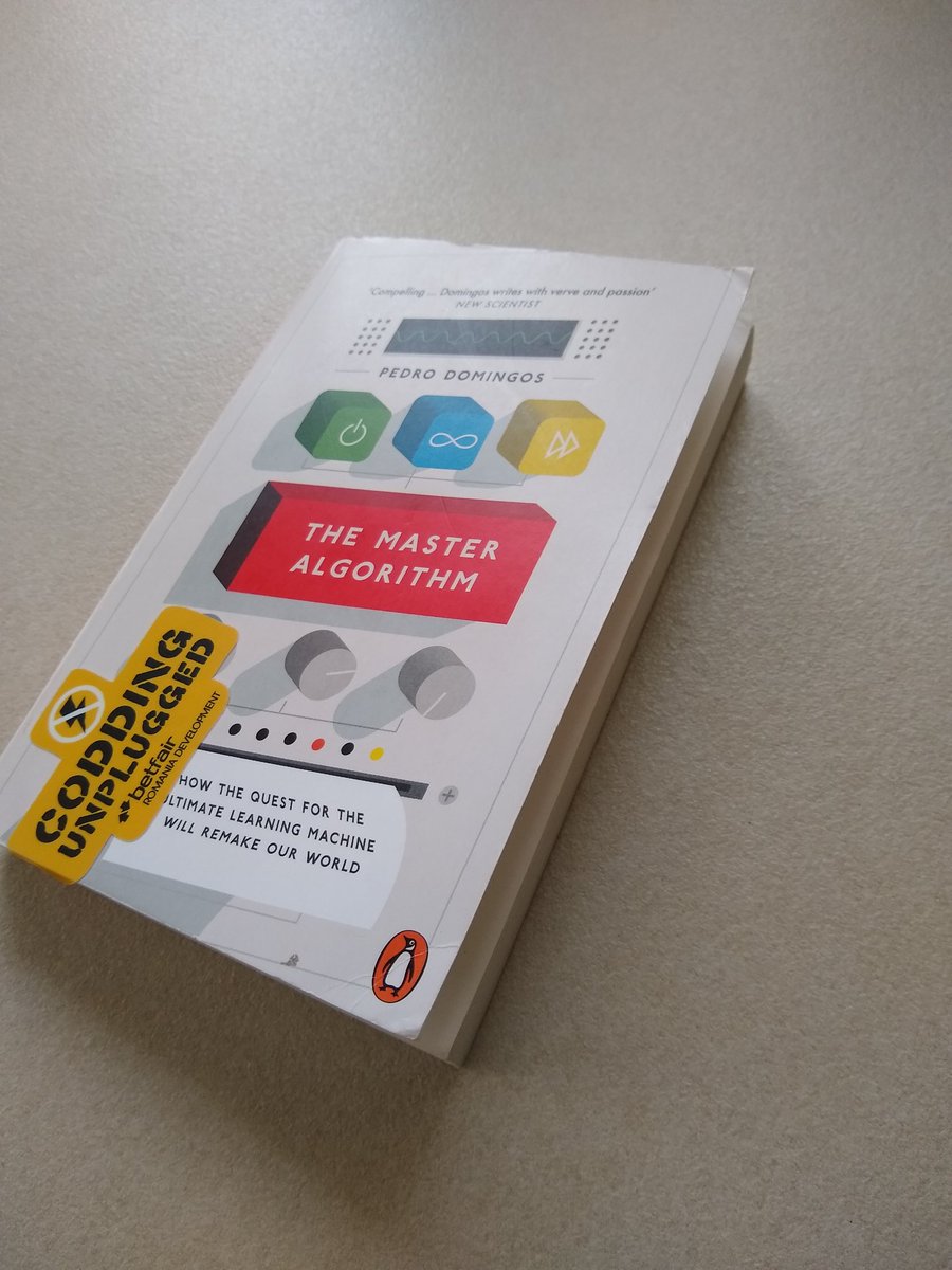 omulplajei's tweet photo. "Common sense is important not just because your mom taught you so, but because computers don't have it". Hard to pick a line out of this excellent book by @pmddomingos. It's an insightful state of the union on AI and where things might lead us! https://t.co/kyXAOvDSuN