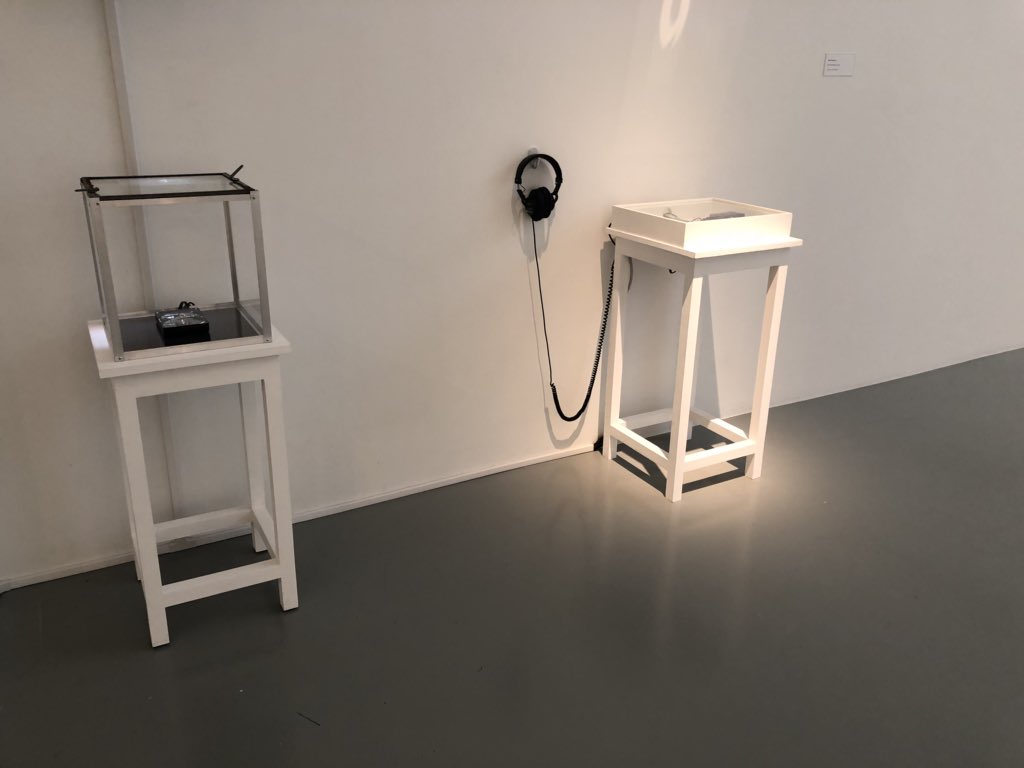mediaasthings's tweet photo. “Strata of Memory”, media installation by Mani Mehrvarz
@ MAKE MEDIA MATTER
The exhibition is on view till Dec 1 @UBArtGalleries
#analong_media #media_archaeology #material_decay #digital_memory https://t.co/8vIL2QXone