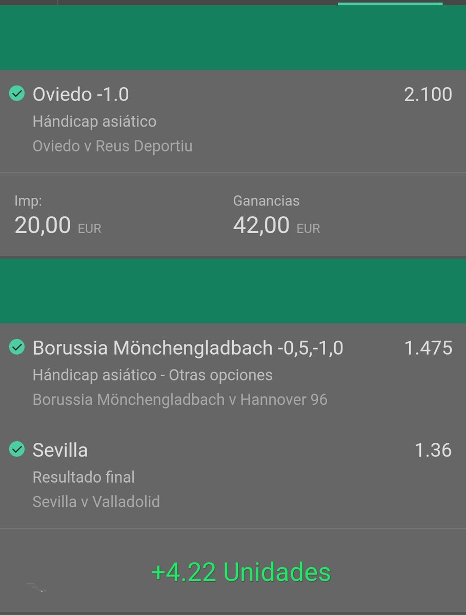 TheTips3's tweet photo. Semana brutal (10 de los últimos 12 picks ✔️) y día brutal, cuotas:
2.01 ✔️✔️✔️ y
2.10 ✔️✔️✔️
RT Fav o comenta si las habéis seguido, no sabéis lo felices que estamos x todos vosotros que confiais en TheTips3 https://t.co/e8rp55g7UI
