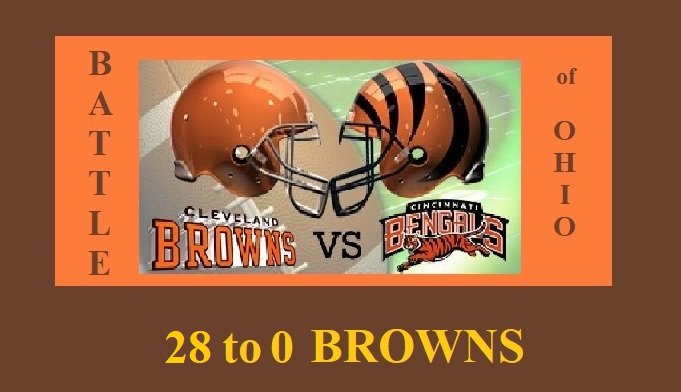 JusticeToAll's tweet photo. #Browns 28-0 Browns 1st half - You read that right! #BakerRocks https://t.co/4pfe3Wuds3