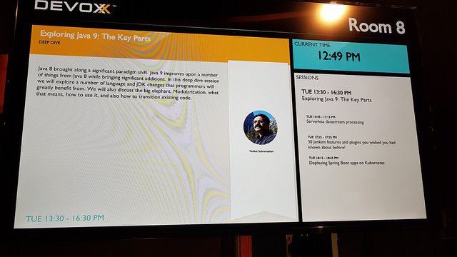 Miguel_Discart's tweet image. Repost - Devoxx 2017 : Exploring Java 9 - The Key Parts #Copyright #Copyrighted #Java9Modularity #Jigsaw #Subramaniam #VenkatSubramaniam #Antwerpen #Anvers #Conference #Congres #Discourse #Geek #Huddle #Lecture #Rencontre - flickr.com/photos/1516398…