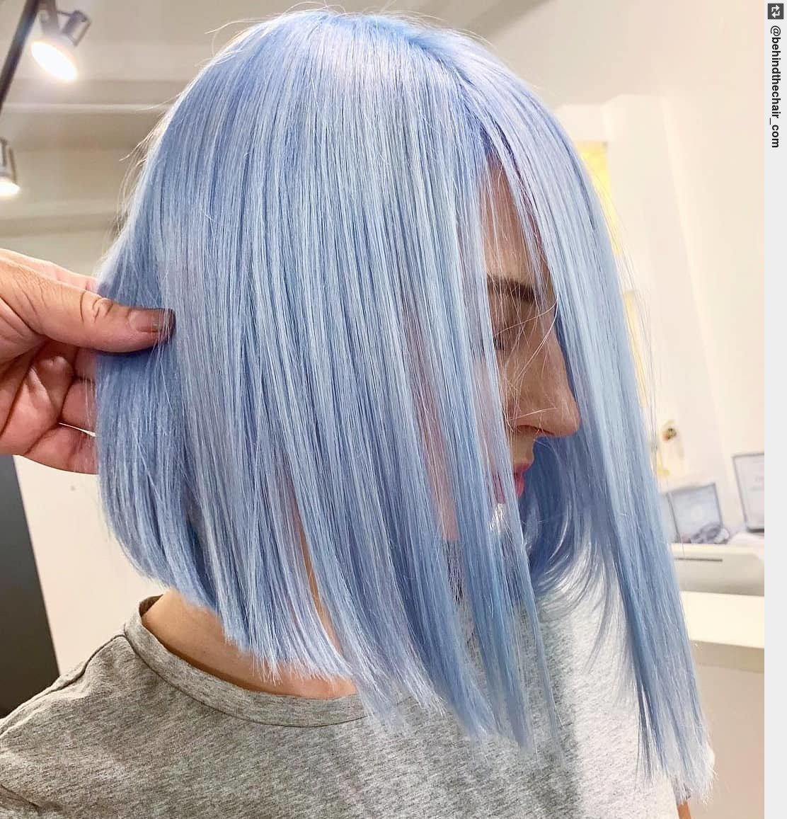 betrendsetters's tweet image. * Stunning! . ・・・ Periwinkle dreams. Had so much fun creating this color and cut my longtime client love ya