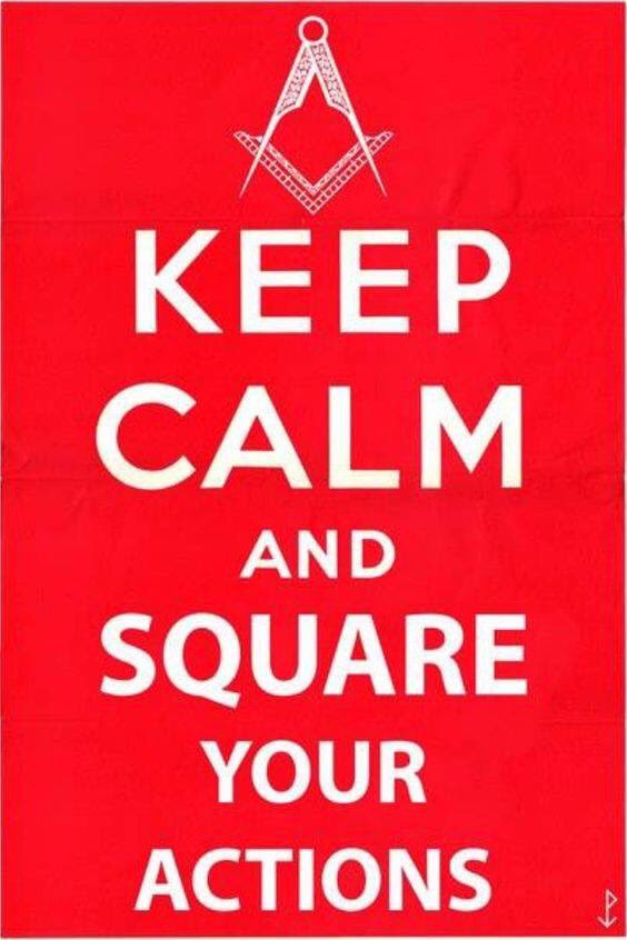 Neoacacia595's tweet photo. Thought of the week. Square your actions this week brethren. #Freemasonry #GLOhio #INVEST https://t.co/rhiZ0BNmSx