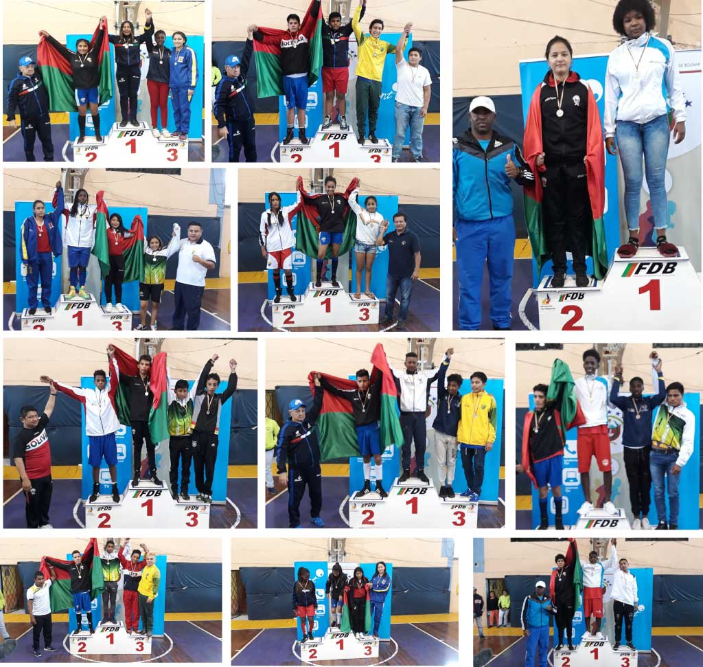 fedebolivar's tweet photo. Bolívar, se ubicó en el segundo lugar de la clasificación general, tras obtener 25 puntos y un total de 12 medallas: 2 de Oro, 7 de Plata y 3 de Bronce. #BoxeoPrejuvenilBolivar2018 https://t.co/YuRlBSEogA