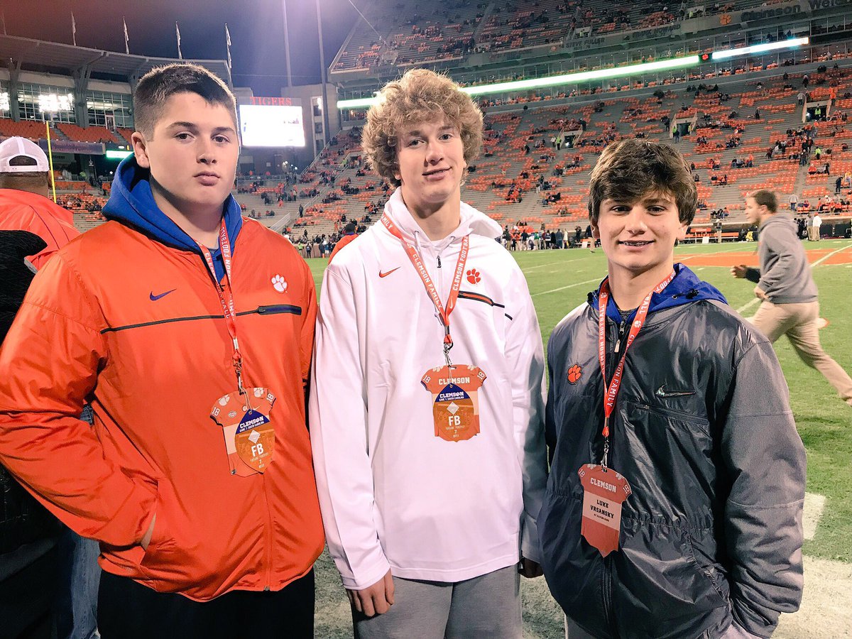 Thanks Clemson Football for an awesome unofficial trip to Death Valley!!! <a href="/ClemsonFB/">Clemson Football</a> <a href="/StXFB/">Bomber Football</a>