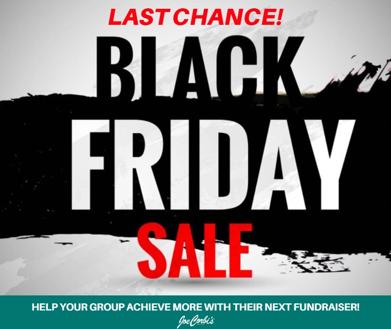 💥 Don't Miss Out!

Our black Friday sale is coming to a close!

Just click the link below to help your group earn 2% more profit for their spring fundraiser!

Get your Black Friday bonus in minutes, simply click the link below 👇👇
bit.ly/JC-black-frida…