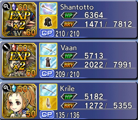 Tarelther's tweet photo. @DissidiaFFOO Only Vaan so far. Waiting on Krile LC to get this team up and running. https://t.co/njqFcioDfC