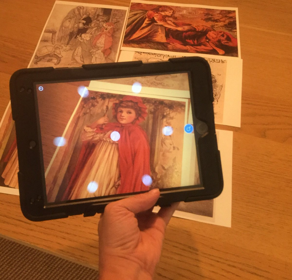 CAvdjian's tweet photo. Cette édition #HackathonBnF fut aussi l’occasion de faire découvrir des projets réalisés en réalité augmentée par le médiathèque Françoise Sagan. Valorisation du fonds Patrimoine, chasse au trésor numérique ou encore visite interactive... #bib2paris #aurasma @hpreveal https://t.co/HLjKQBa8Jz