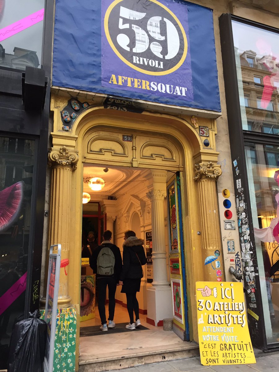 de_passage_'s tweet photo. Photos à faire défiler ⏩ Aftersquat 59 Rue de Rivoli. Un régal pour les yeux ! #Paris1 #Paris #streetart #kashink @david_twose @hfromen @jamesmpurpura @eduardofonsecaart 🎨 https://t.co/6E0JS0P6kT