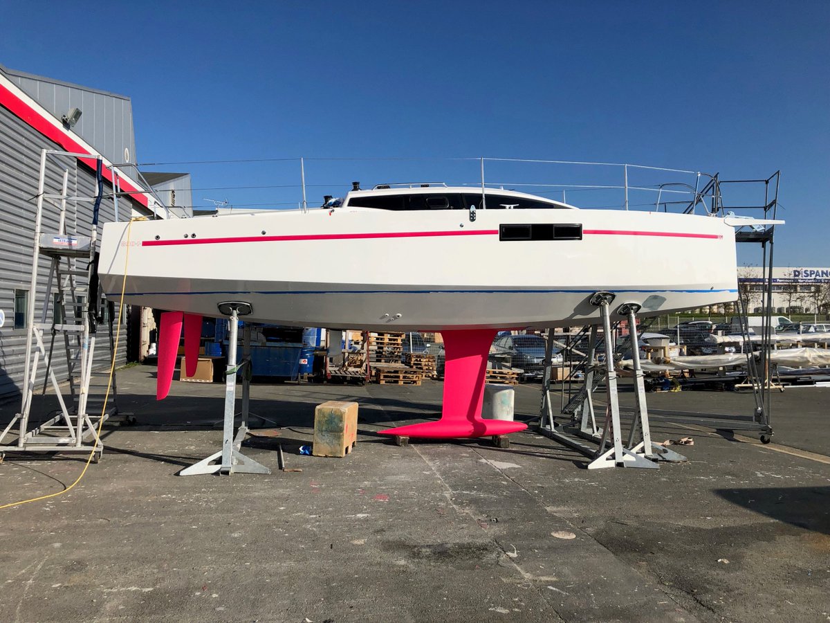 GainonOlivier's tweet photo. Le nouveau #RM890+ est presque fini. Les visiteurs du @NauticParis, pourront le visiter et le découvrir. Bravo aux équipes de #RM d'avoir réussi ce challenge ! https://t.co/uCdTmWsyN1