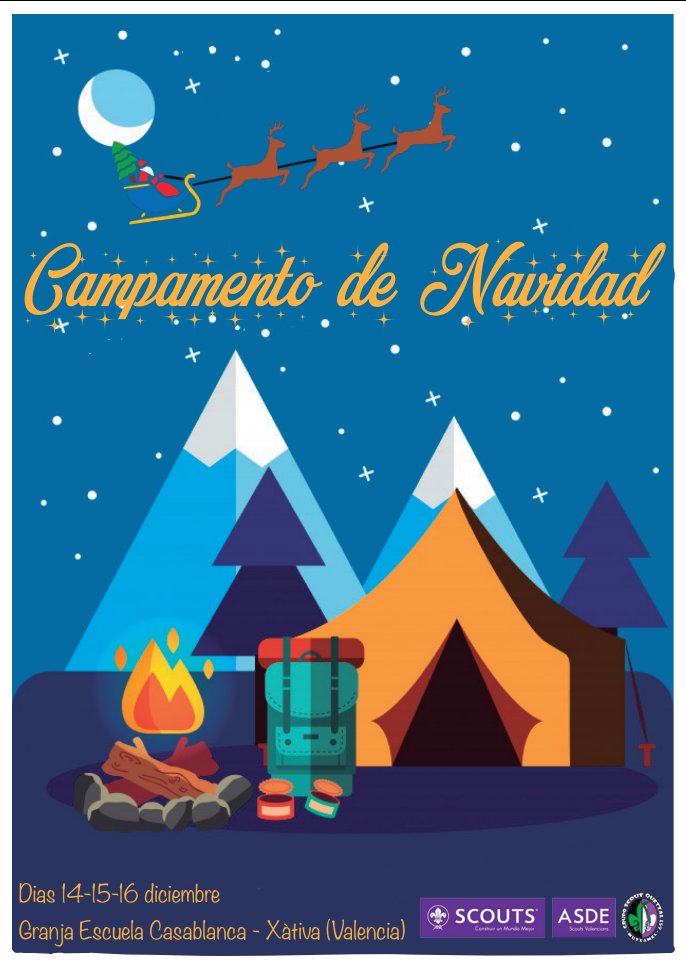 GsQuetzal's tweet photo. Parece que se va acercando el frío 😬❄️ pero eso no va a impedir que sigamos con nuestras actividades!!
Ya estamos preparando nuestra acampada de Navidad 🎄🎁 en la que iremos a la granja escuela Casablanca (Xàtiva) los días 14, 15 y 16 de diciembre. https://t.co/TZeytLUFeF
