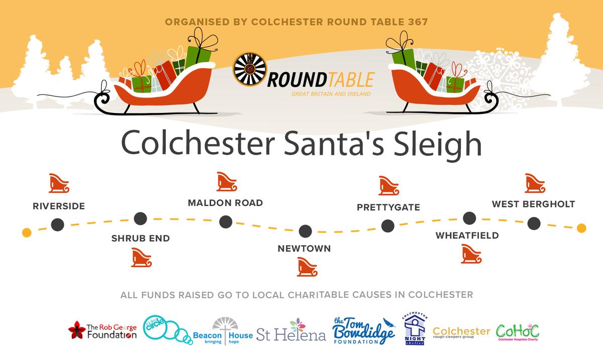 ColchesterRT367's tweet photo. Santa’s coming to Colchester. View the routes and dates: https://t.co/0AgzEdgNpw @CoHoC_ @ColchesterLC @TBFcharity @RGFcharity @StHelenaHospice #charity #colchester #community #Christmas #festive #fatherchristmas #rudolph #SantaClaus https://t.co/vpffg2v50z