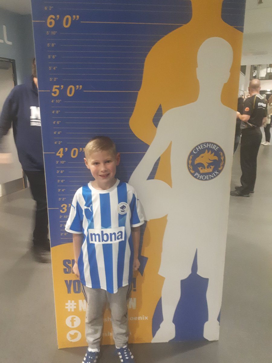 My boy Zak at his 1st Cheshire Phoenix basketball match! A thank you for representing Newton Primary Schools sports council!!
