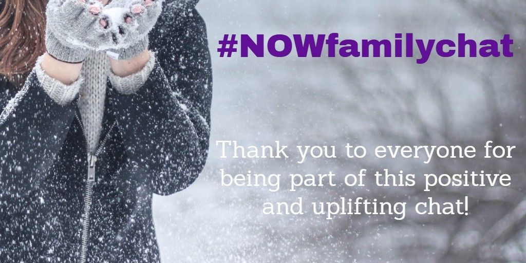 #NOWfamilychat has come to an end.  It is a very important subject as not only does it mean our children have a happy home but we are also getting the most out of being parents.  <a href="/styleitlocal/">Style It Local</a> @EastRenPlay <a href="/HerOutdoors_Ed/">Her Outdoors Edinburgh</a> <a href="/SustainableNewb/">Sustainable Newbury</a> <a href="/MyMindful5/">MyMindful5Windsor</a> <a href="/SoundNewbury/">Sound Newbury</a> THANKYOU
