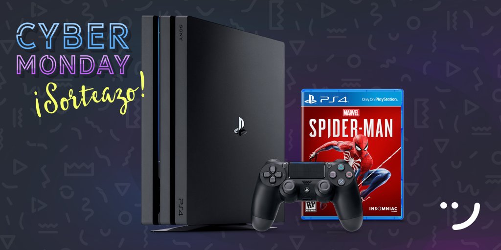 CashConvertersE's tweet photo. 🎊🎁¡#SORTEAZO!🎁🎊

¡GANA UNA #PS4PRO + #SPIDERMANPS4!

Para PARTICIPAR solo tienes que:

❤️ Like
🔁 Retuit
🐤🐦 Mencionar 2 amigos
👌 Seguir a @CashConvertersE  

¡Participa también en Facebook e Instagram!

Fin del sorteo: Martes 27 
Bases Legales: https://t.co/N0vkhtLmIB https://t.co/vezxVlGWS0