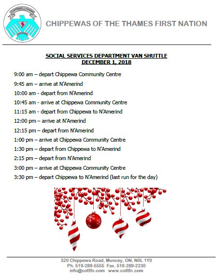OfficialCottfn's tweet photo. Need transportation to the Children's Christmas Party?
Social Services is providing a van shuttle for the Dec 1st festivities. 
see flyer for more details! https://t.co/g2SCpogqrj